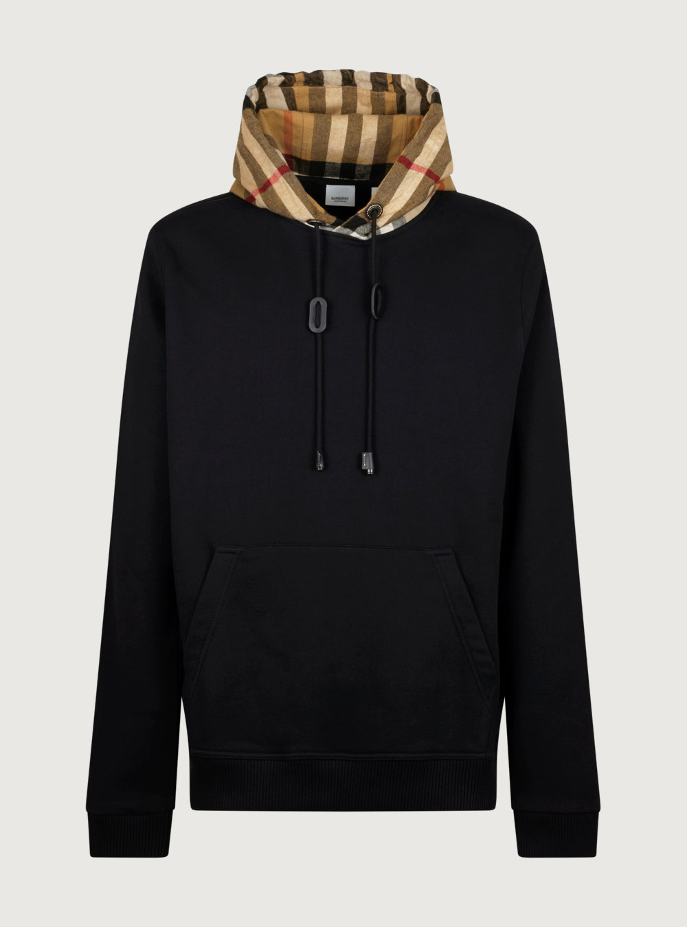 Felpa con cappuccio Check