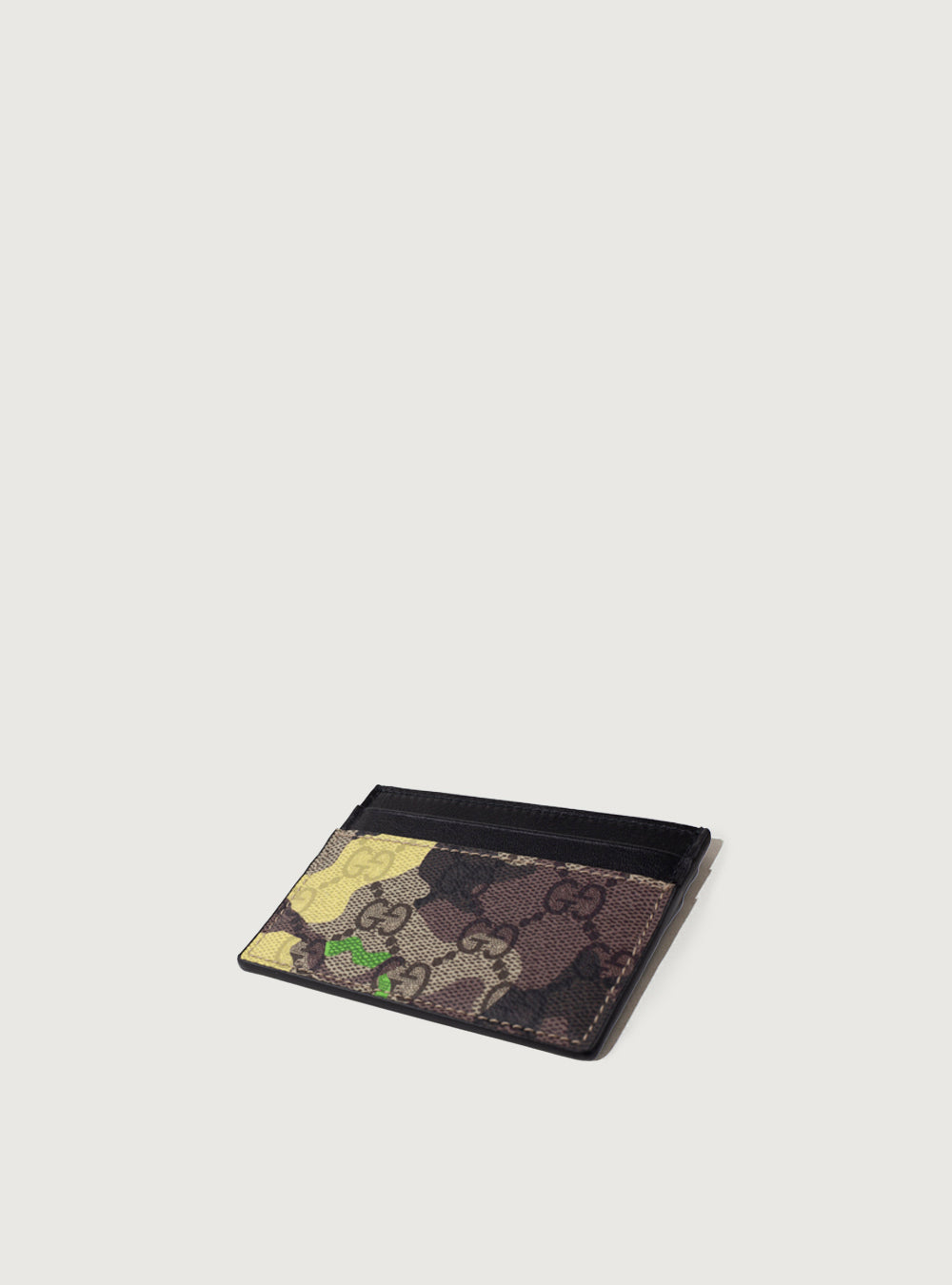 Portacarte GG supreme camouflage