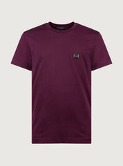 T-shirt mini logo placca