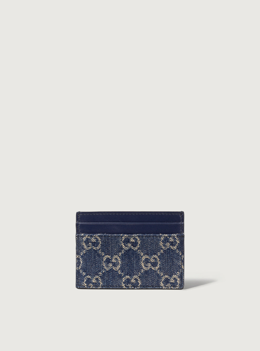 Portacarte GG denim