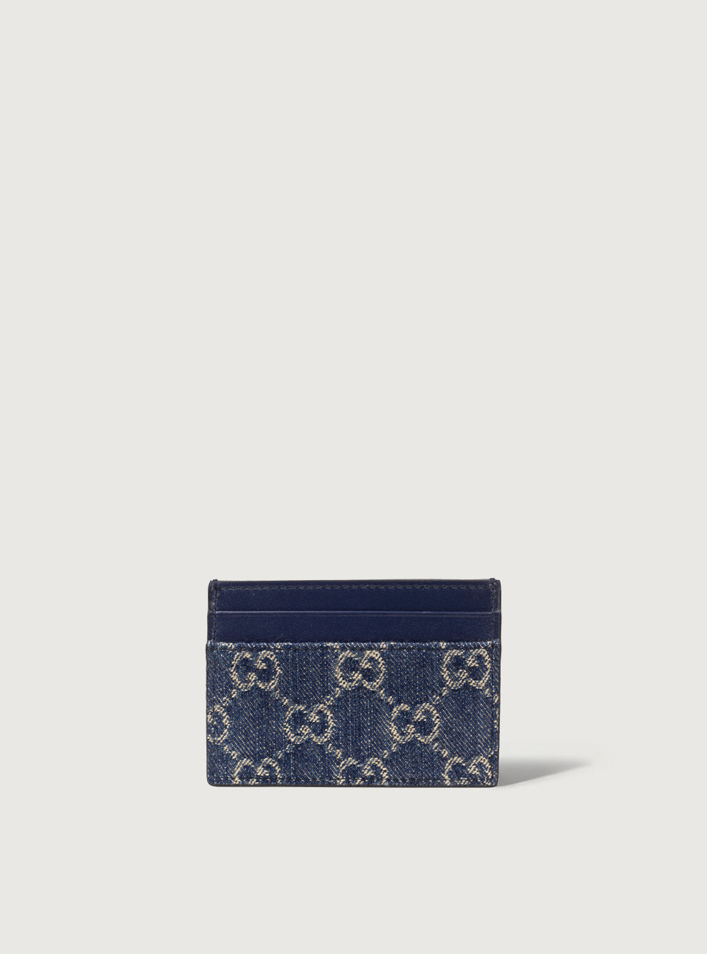 Portacarte GG denim