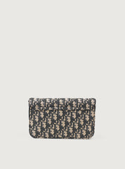 Pochette Saddle Jacquard Oblique