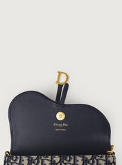 Pochette Saddle Jacquard Oblique