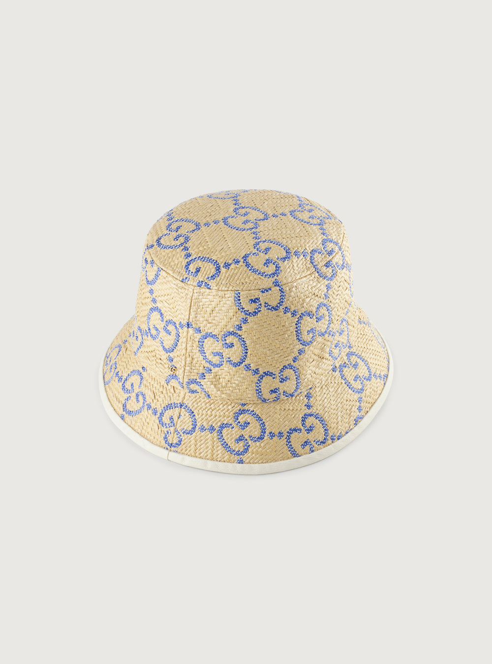 Cappello GG Rafia