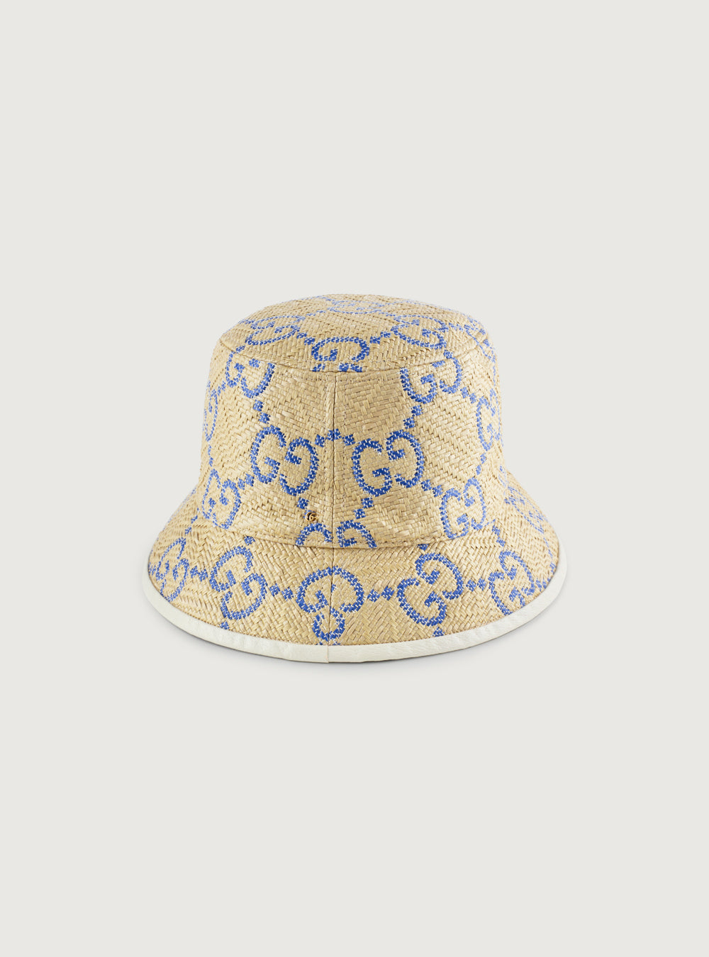 Cappello GG Rafia