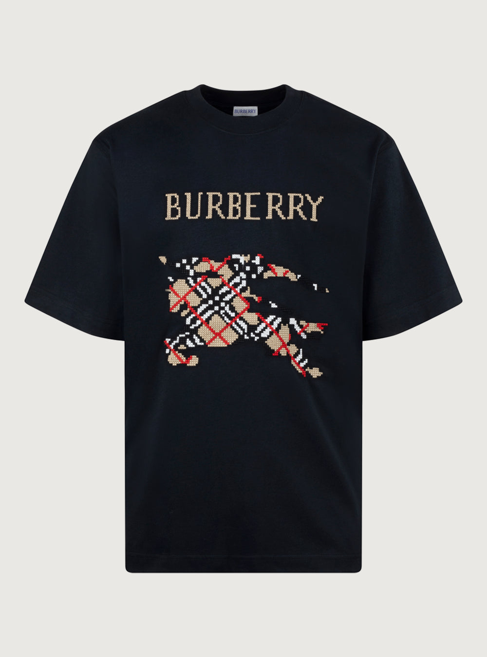 T-shirt Equestrian Knight Check
