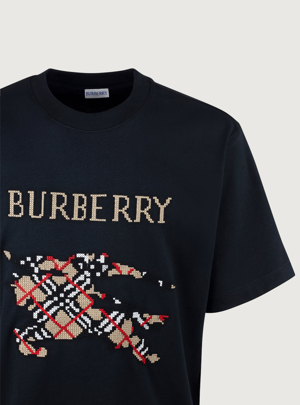 T-shirt Equestrian Knight Check