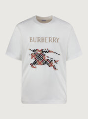 T-shirt Equestrian Knight Check