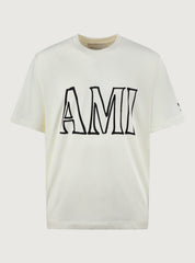 T-shirt lettering "Ami Paris"