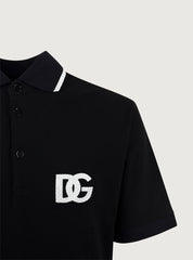 Polo in Pinqué con Logo