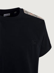T-shirt nastro check