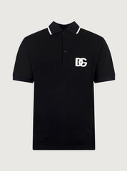 Polo in Pinqué con Logo