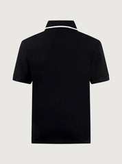 Polo in Pinqué con Logo